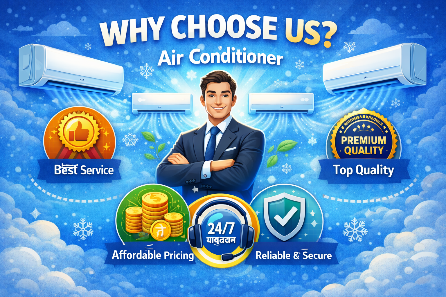 Why Choose Fariyad AC Rental Pratap Vihar Ghaziabad